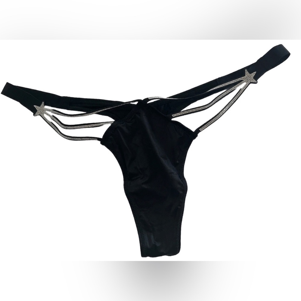 Victoria's Secret Very Sexy Black High-Leg Thong Panty